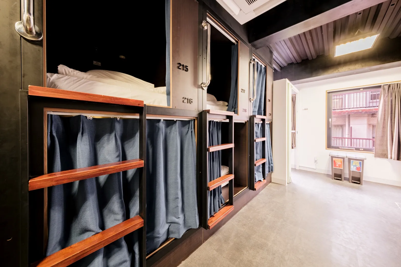 2F mixed dormitory at Hostel JAZ Ueno