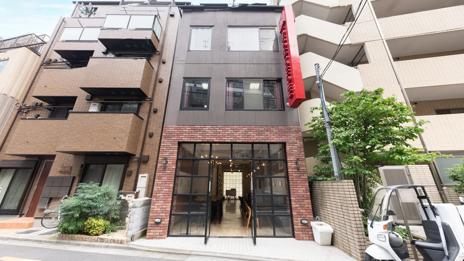 Hostel JAZ location in Ueno Tokyo
